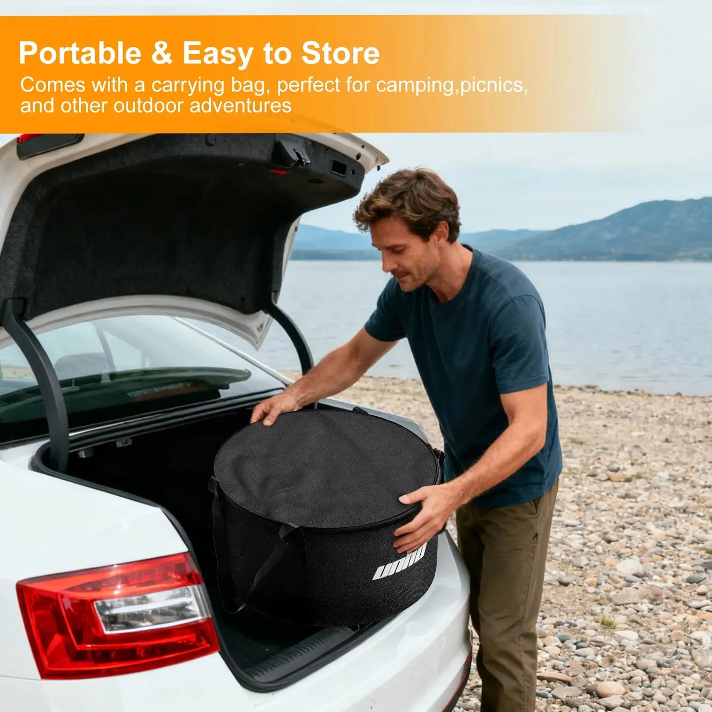 More Fire. Less Smoke. All the Memories. — Large Portable Stainless Steel Wood-Burning Fire Pit comfydesigners