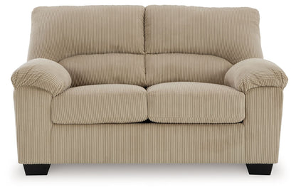 SimpleJoy Corduroy Sofa & Loveseat Set