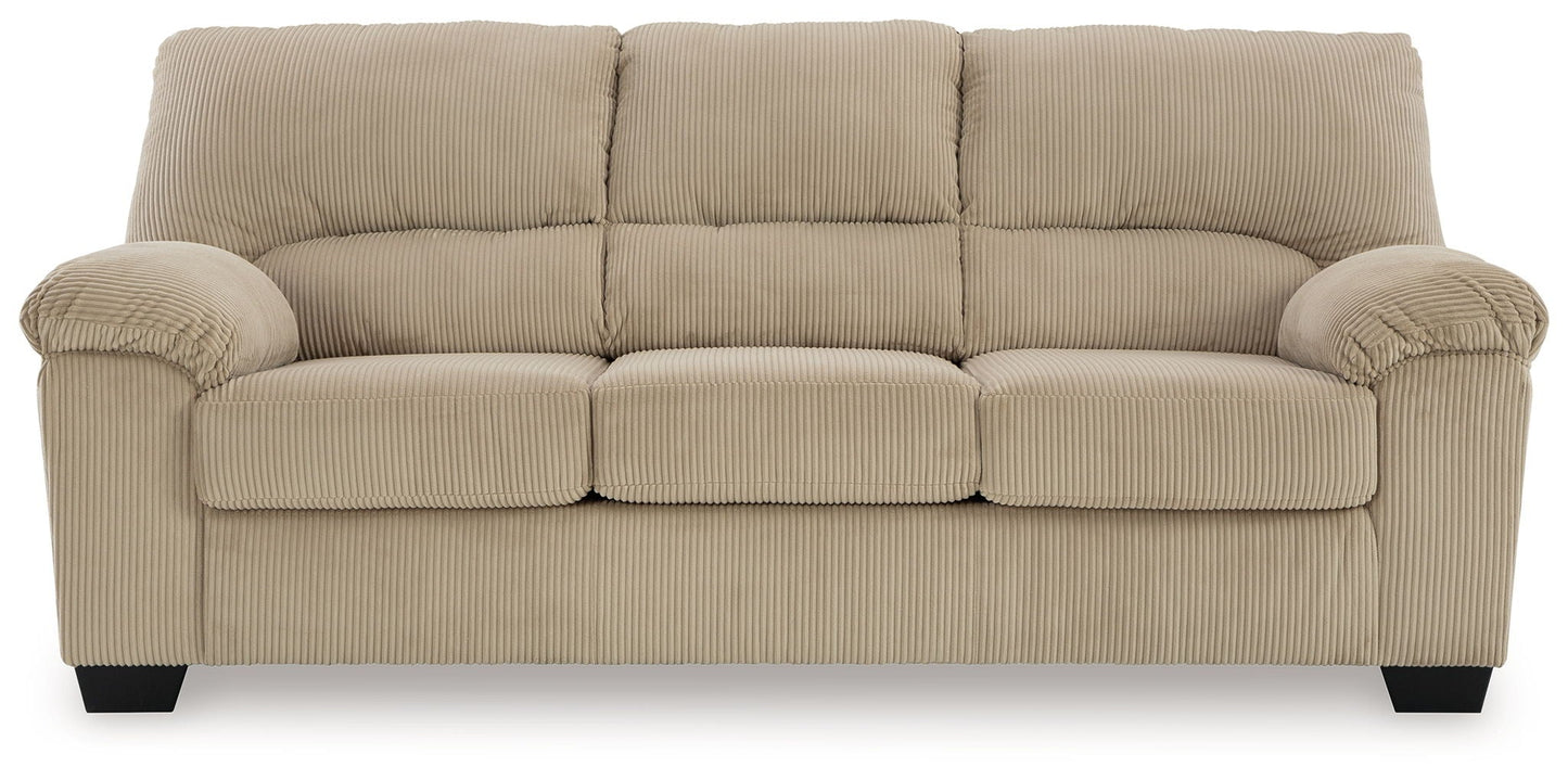 SimpleJoy Corduroy Sofa & Loveseat Set