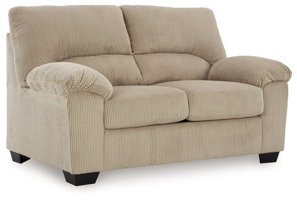 SimpleJoy Corduroy Sofa & Loveseat Set