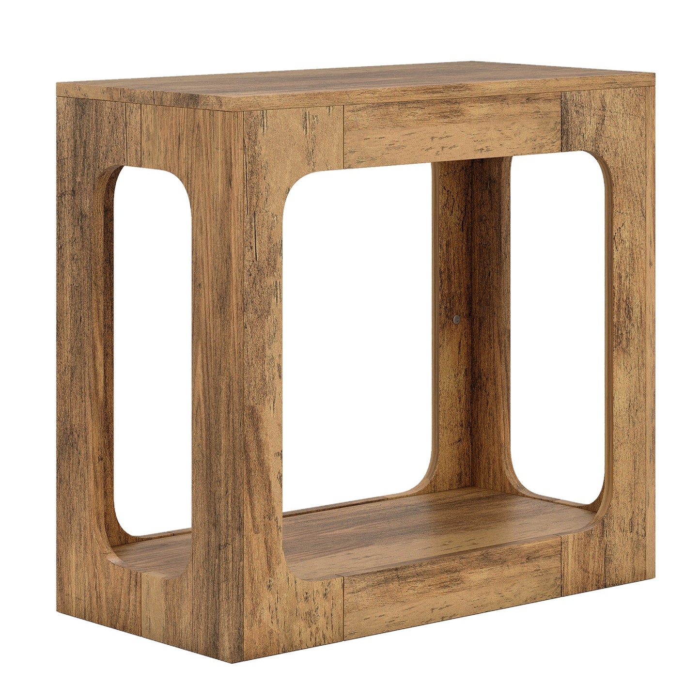 2-Tier End Table with Cozy Storage