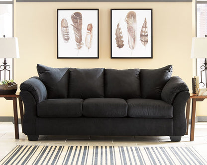 Darcy Modern Flared Pillow-Top Sofa