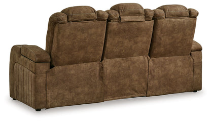 Wolfridge Power Reclining Sofa with USB Charging