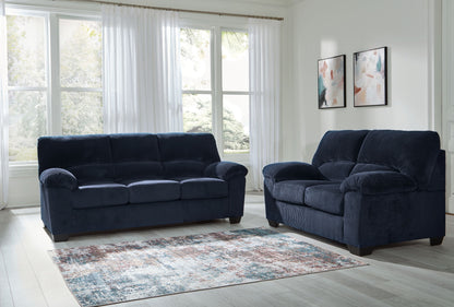 SimpleJoy Corduroy Sofa & Loveseat Set