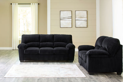 SimpleJoy Corduroy Sofa & Loveseat Set