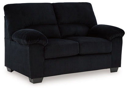 SimpleJoy Corduroy Sofa & Loveseat Set