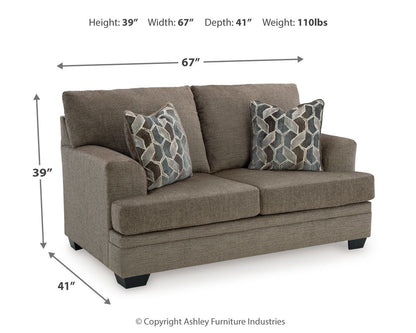 Stonemeade Ultra-Soft Upholstered Stationary Loveseat