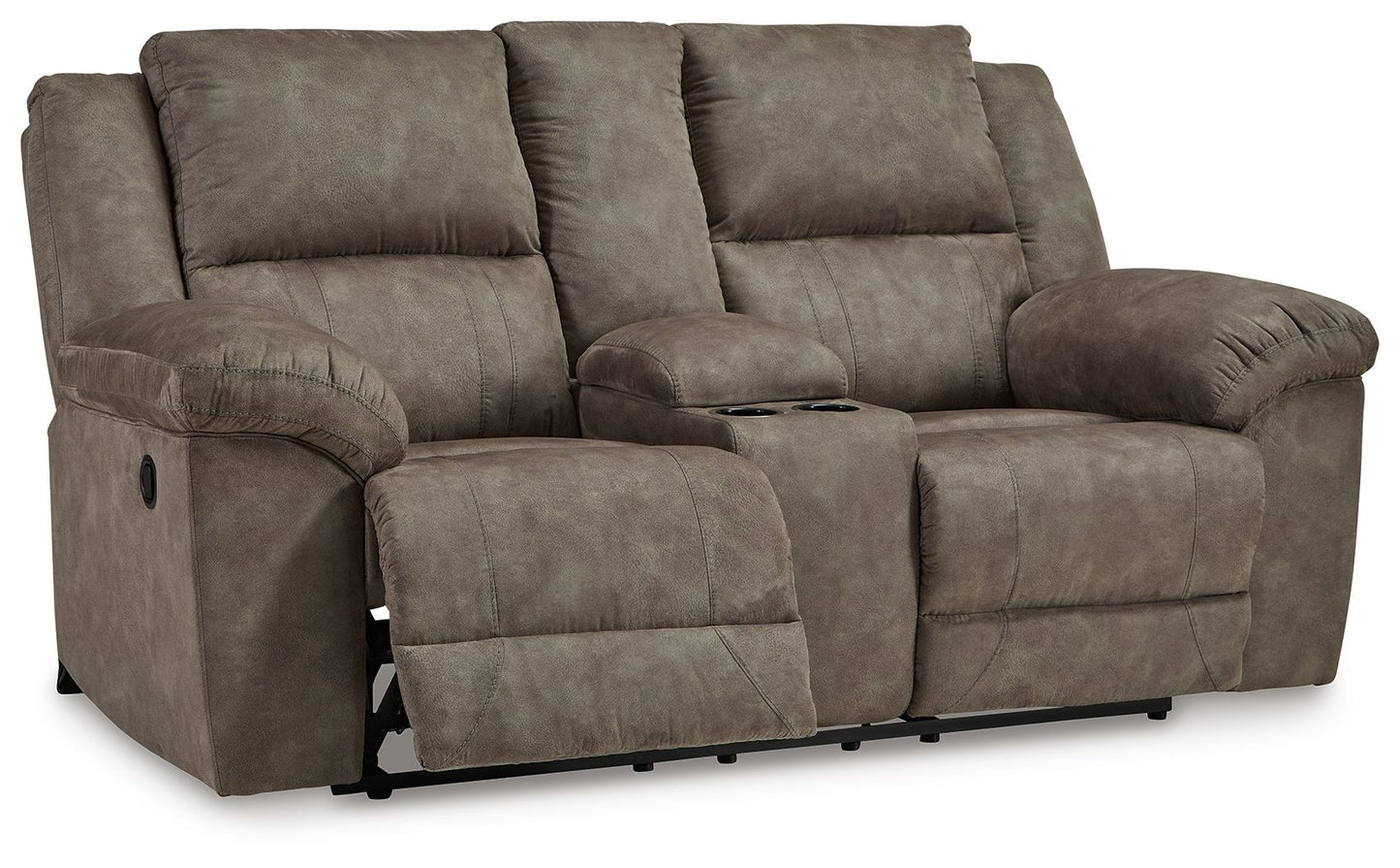Laresview Double Reclining Loveseat with Console