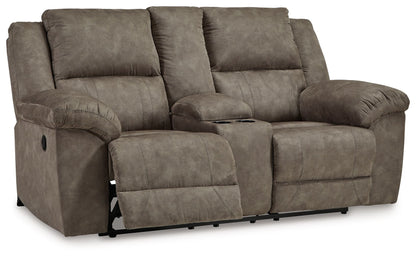 Laresview Double Reclining Loveseat with Console