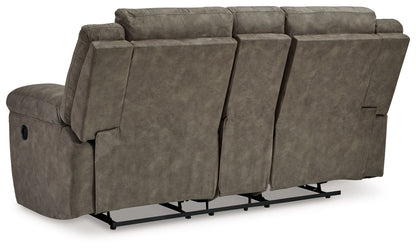 Laresview Double Reclining Loveseat with Console