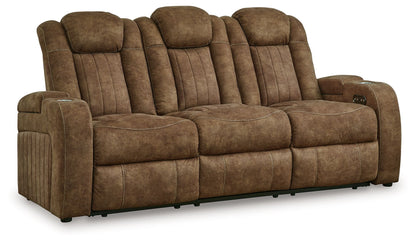 Wolfridge Power Reclining Sofa with USB Charging