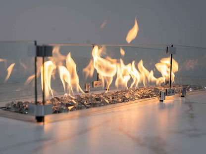 KoKoMo Outdoor Kitchen Island with Fire