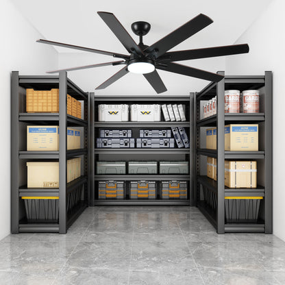 Large Smart Ceiling Fan with Light