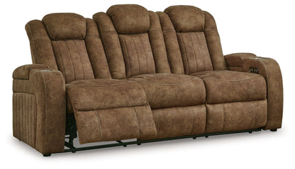 Wolfridge Power Reclining Sofa with USB Charging
