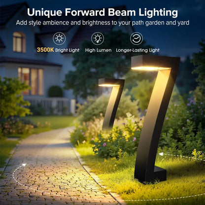 Bright LED Solar Walkway/Driveway Lights. comfydesigners