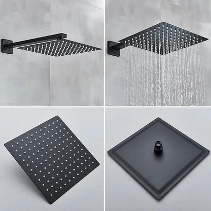 Concealed Wall Mounted Rainfall Shower Kit comfydesigners