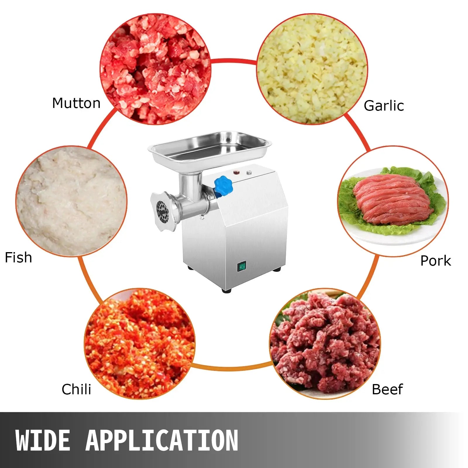 Electric Meat Grinder, Chopper, Sausage Maker comfydesigners