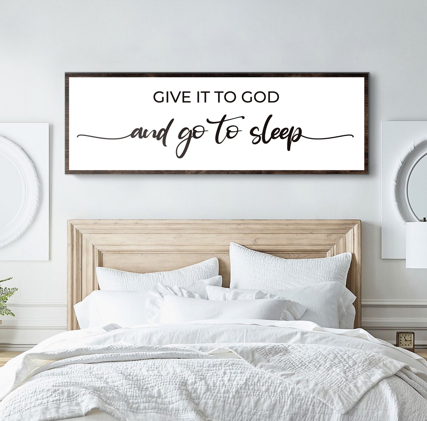 Give It to God Canvas Wall Art Sign