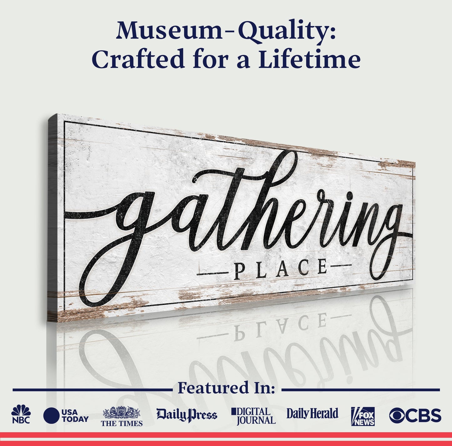 Gathering Place Kitchen Canvas Wall Art
