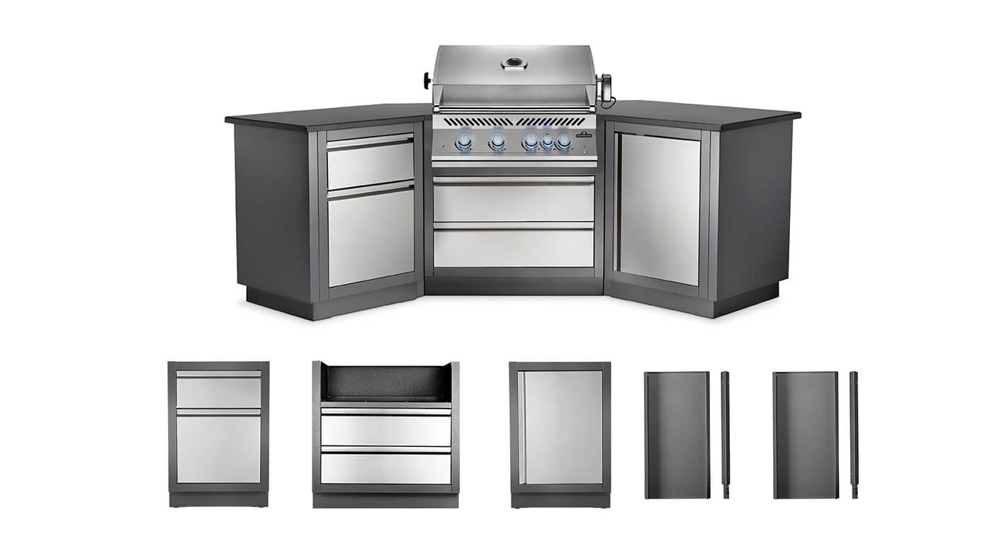 OASIS 200 Outdoor Kitchen with Gas Grill