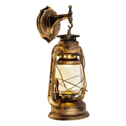 Antique Vintage Rustic Lantern Lamp Wall Sconce comfydesigners