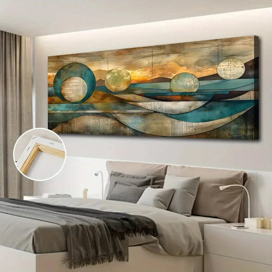 Art Deco Modern Contemporary Frame Canvas comfydesigners