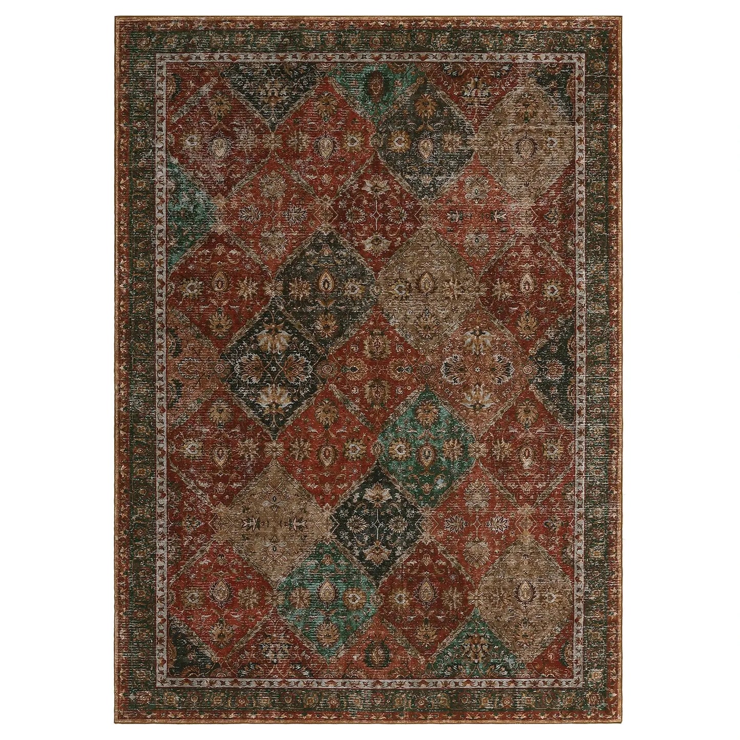 Washable, Non-Slip, Stain & Water Resistant Moroccan Rug comfydesigners