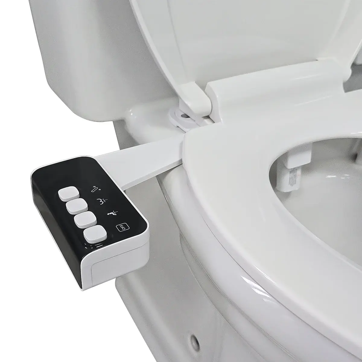 Non-Electric Self-Cleaning Hygienic Bidet Ultra Slim Toilet Seat Attachment comfydesigners