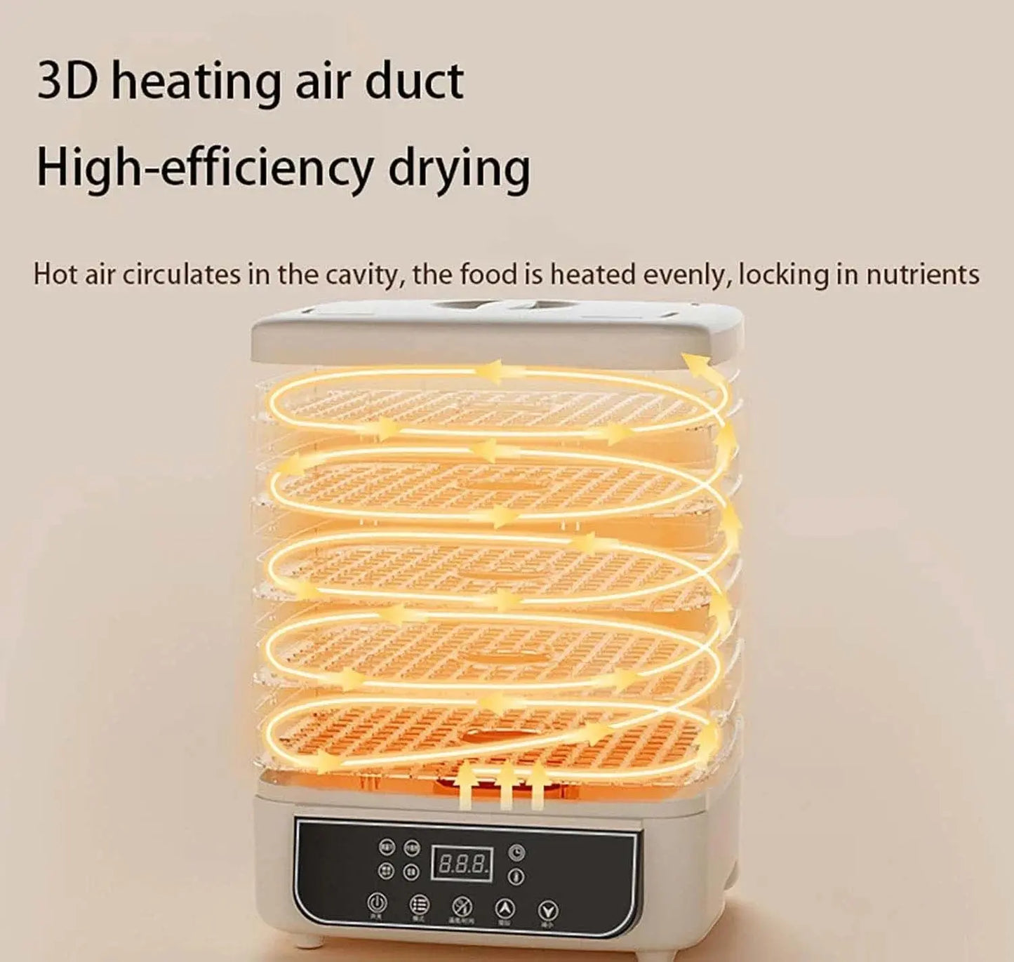 5-Layer Household Dehydrator comfydesigners