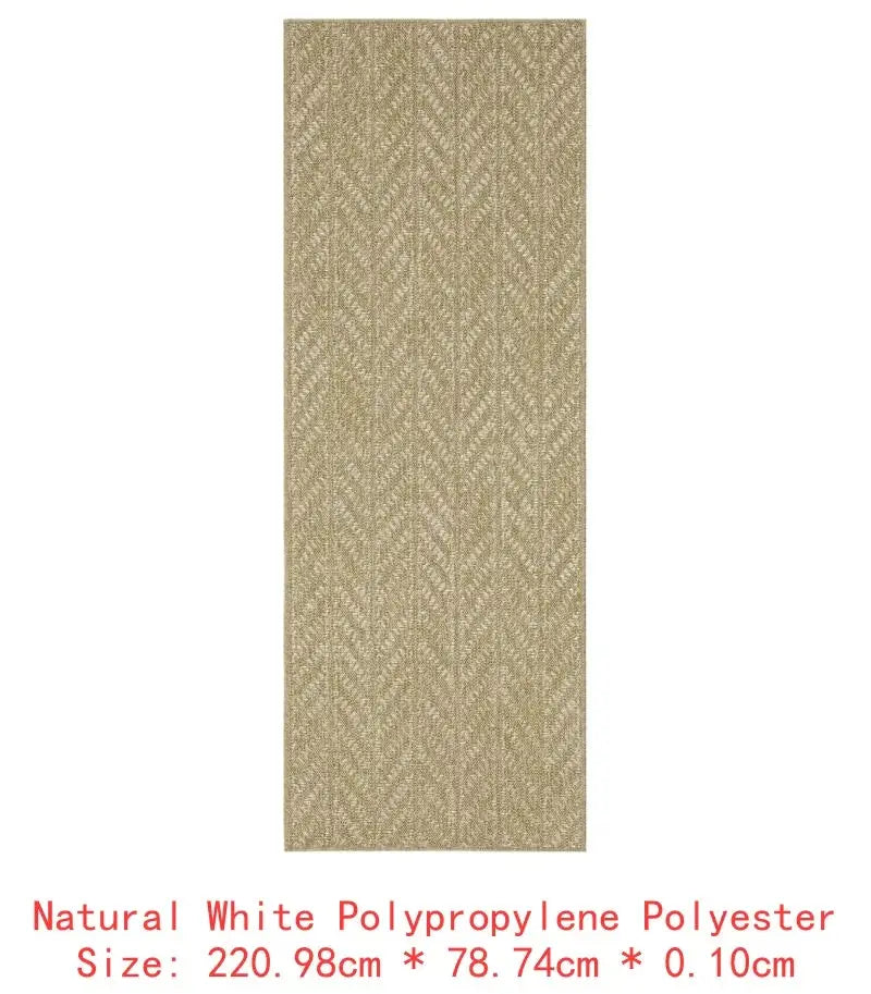 Indoor/Outdoor Jute Area Rug comfydesigners