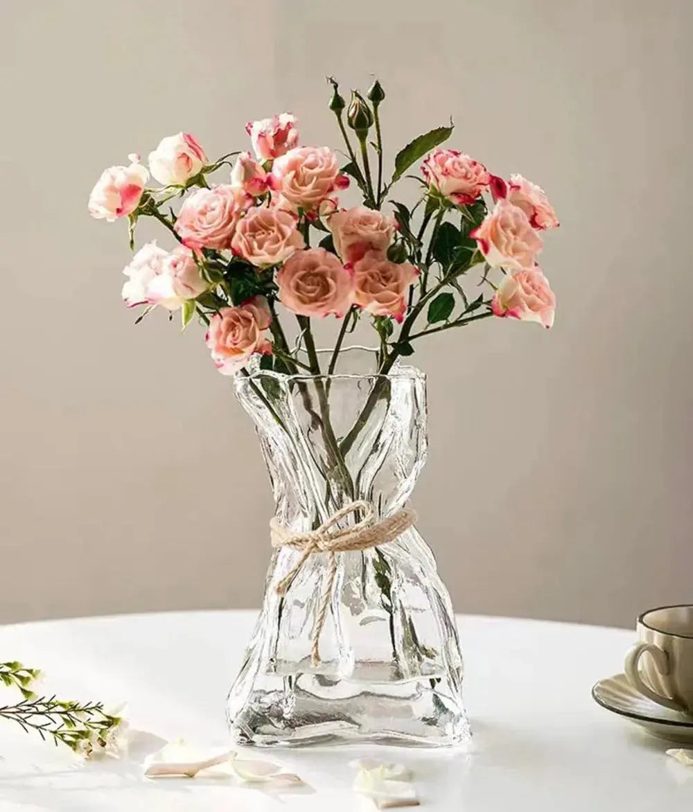 6 inch small art deco glass vase comfydesigners