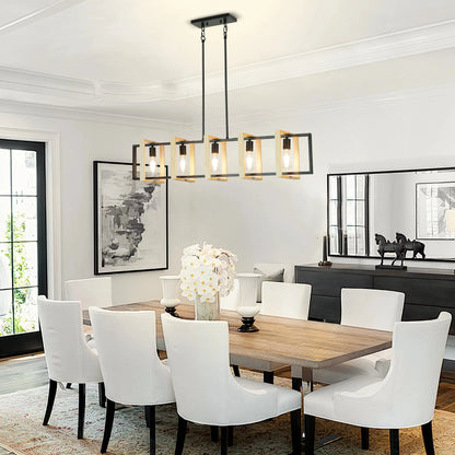 Farmhouse Style Dimmable Chandelier comfydesigners