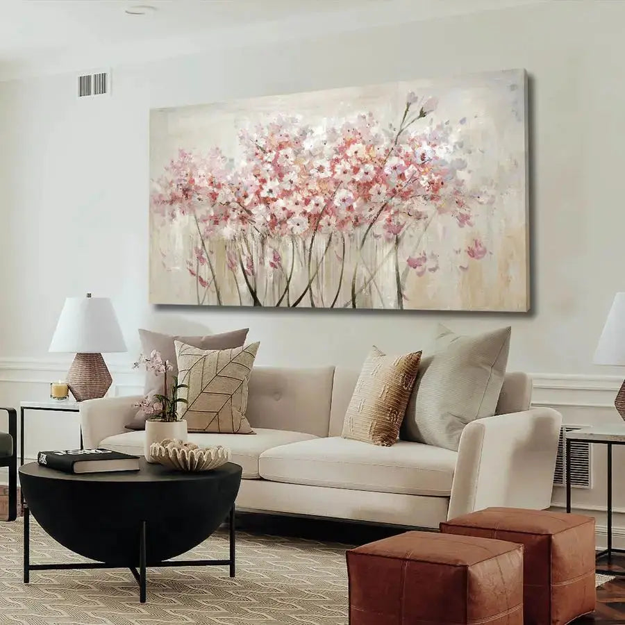 Floral Oil Painting Canvas Wall Decor comfydesigners