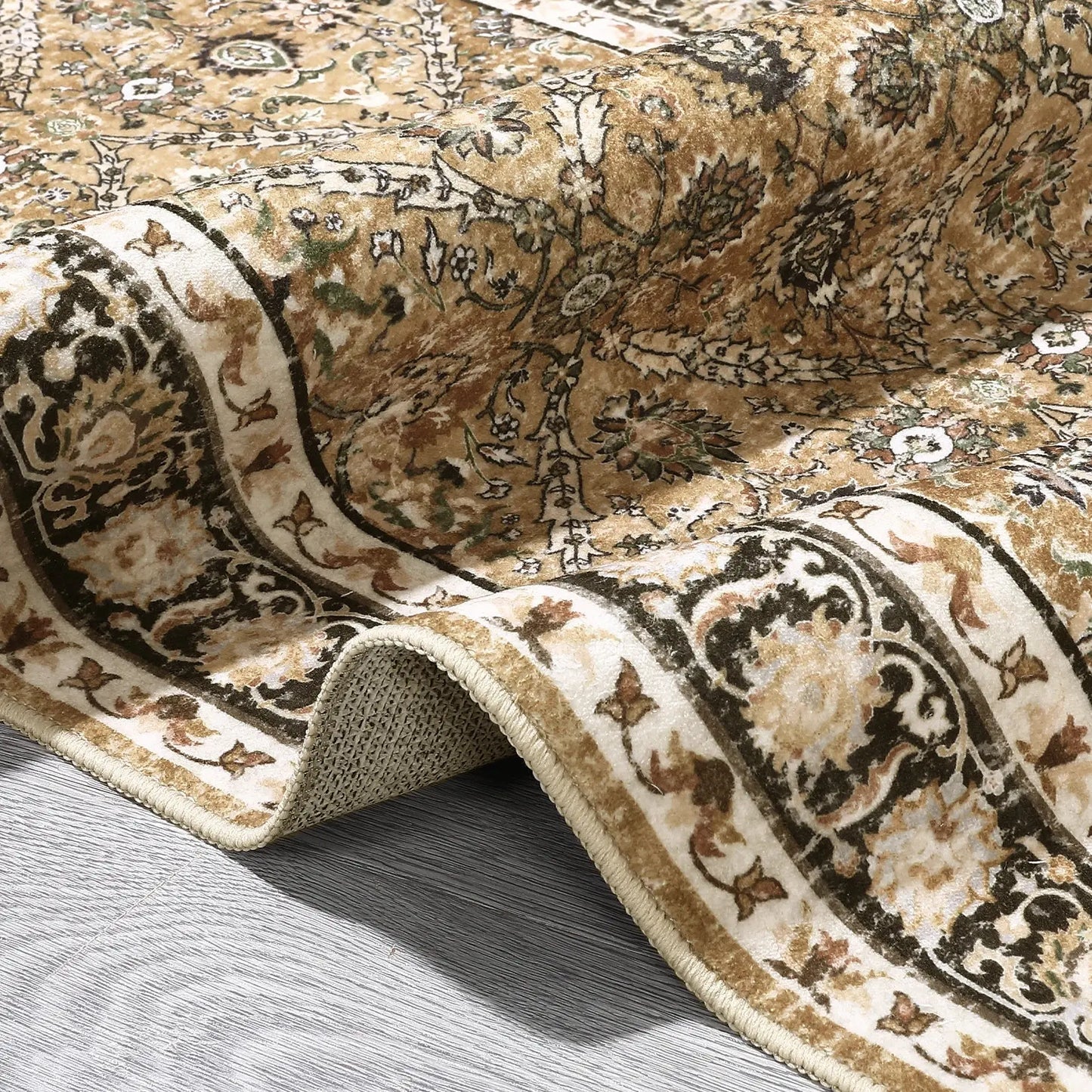Washable, Non-Slip, Stain & Water Resistant Moroccan Rug comfydesigners