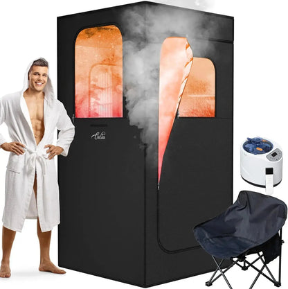 Large Portable Steam Sauna with Remote Control comfydesigners