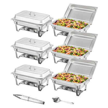 8QT Rectangle Chafing Dish comfydesigners