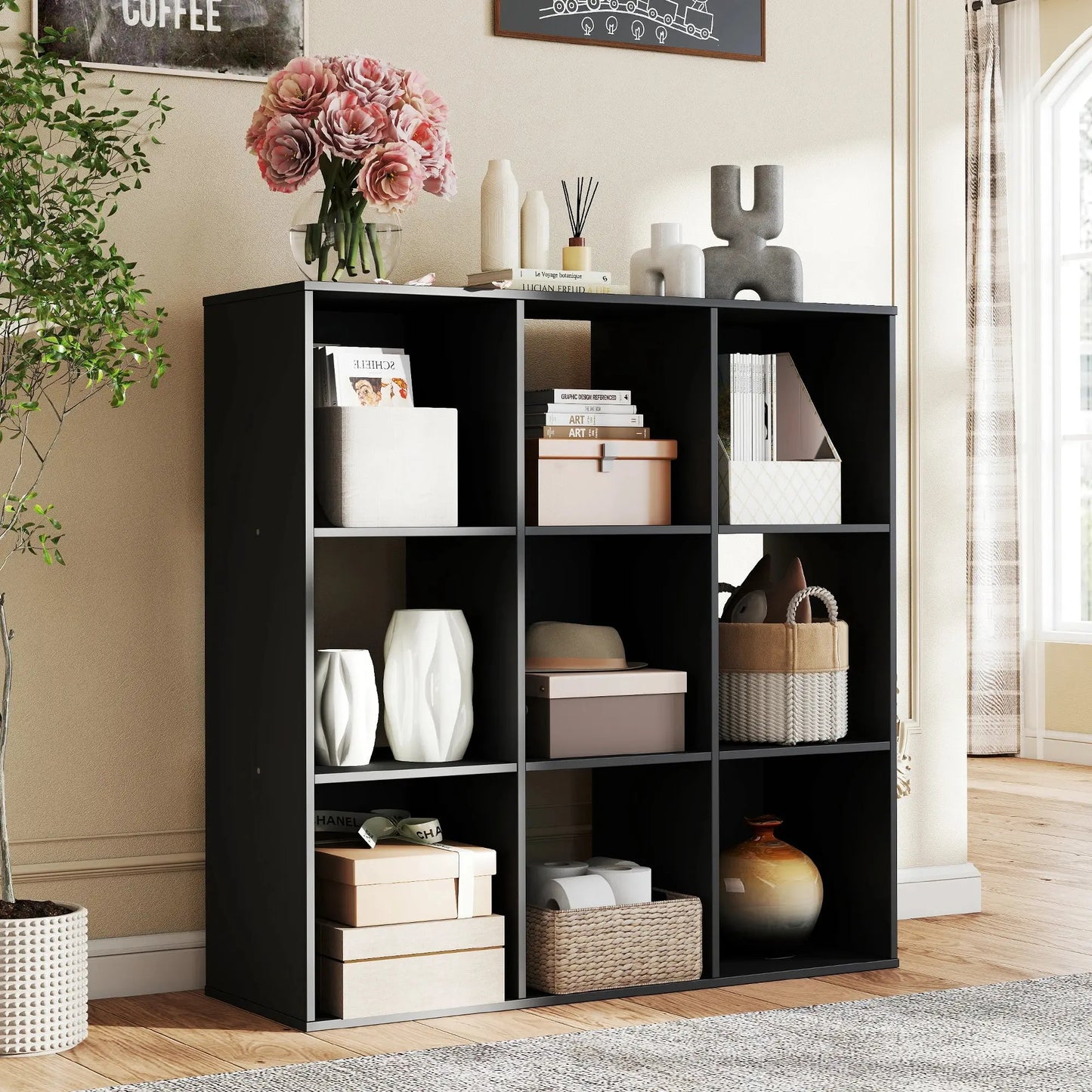 One Shelf. Every Room. Endless Possibilities. — Modular Cube Storage Organizer, 6, 8 & 9-Cube Configurations comfydesigners