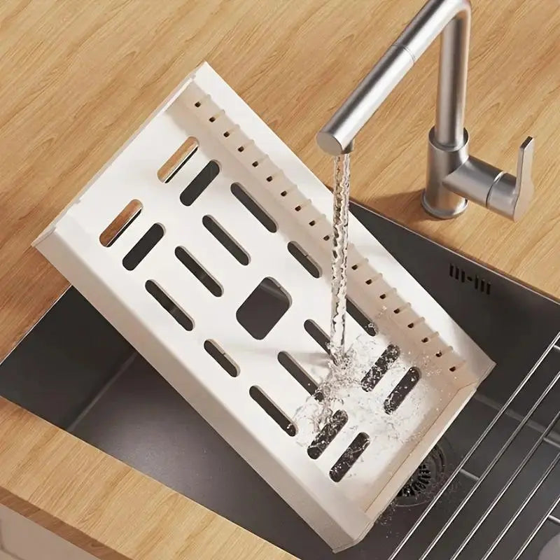 Expandable Under Cabinet Kitchen Organizer comfydesigners