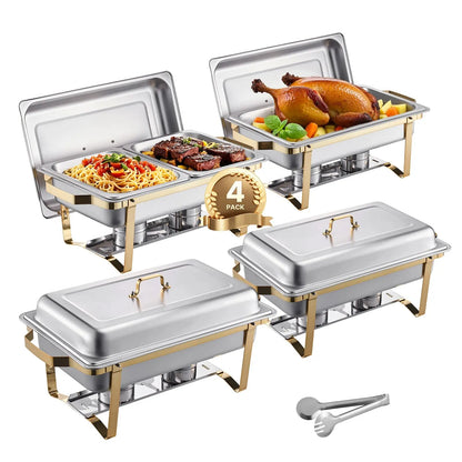 8QT Rectangle Chafing Dish comfydesigners