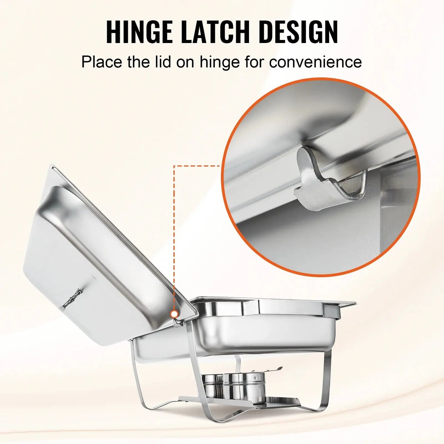 8QT Rectangle Chafing Dish comfydesigners