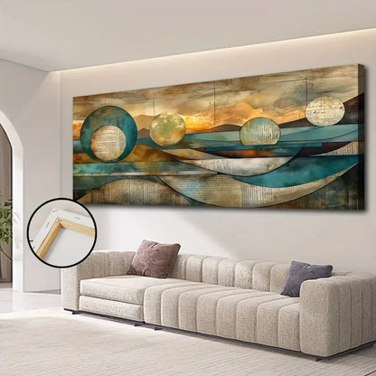 Art Deco Modern Contemporary Frame Canvas comfydesigners