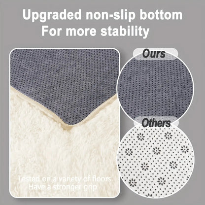 Luxury Plush Shaggy Non-Slip Rug comfydesigners