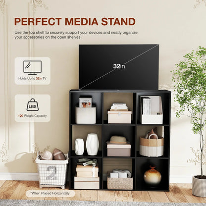 One Shelf. Every Room. Endless Possibilities. — Modular Cube Storage Organizer, 6, 8 & 9-Cube Configurations comfydesigners