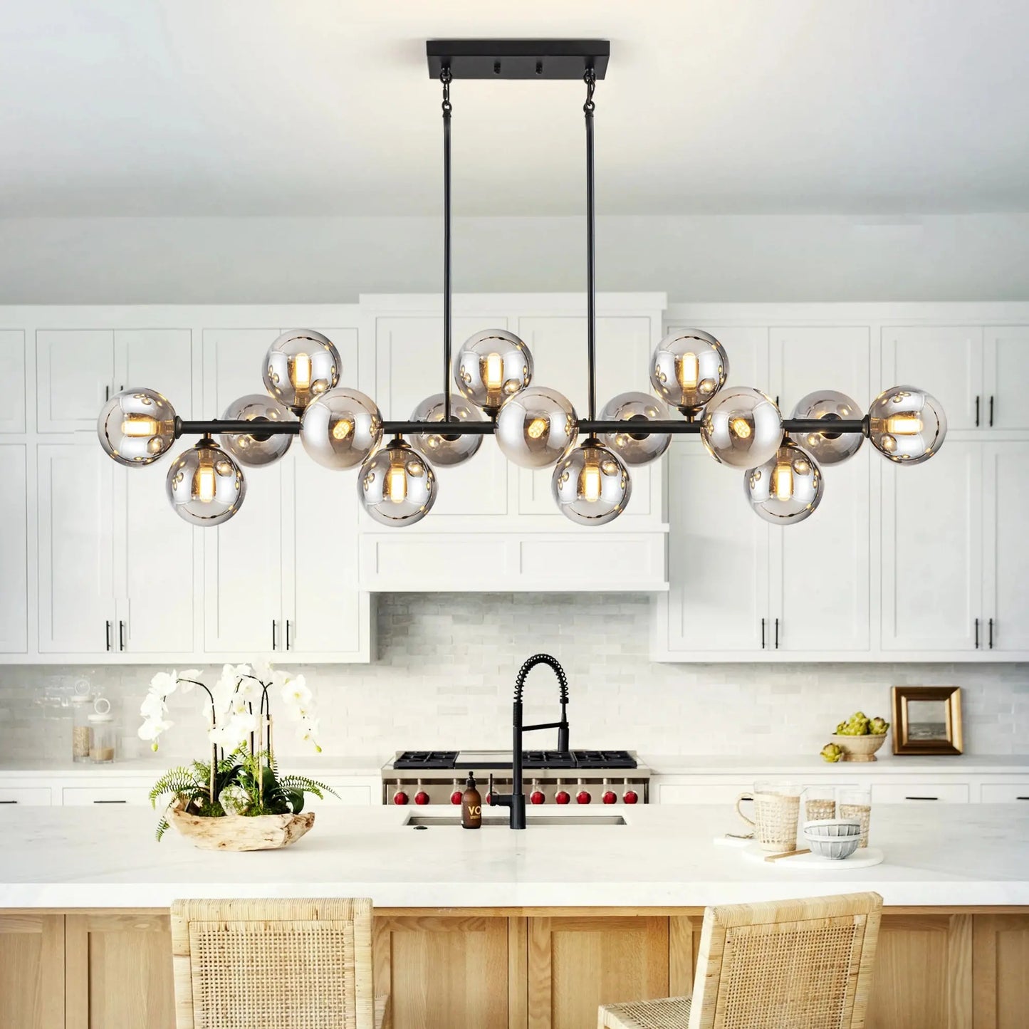 Mid Century Modern Chandelier 16-Lights comfydesigners