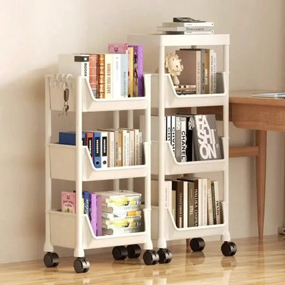 Layered Multifunctional Cute Face Storage Rack comfydesigners