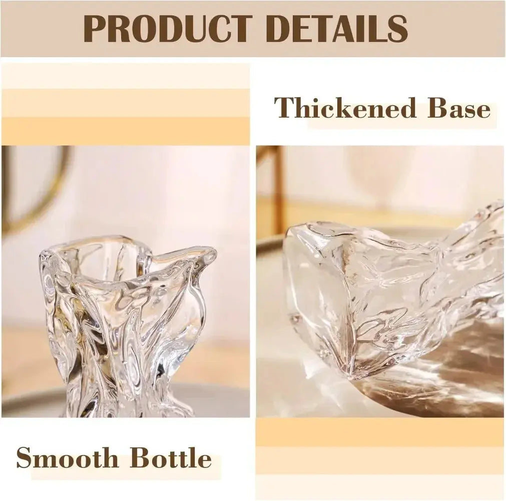 6 inch small art deco glass vase comfydesigners