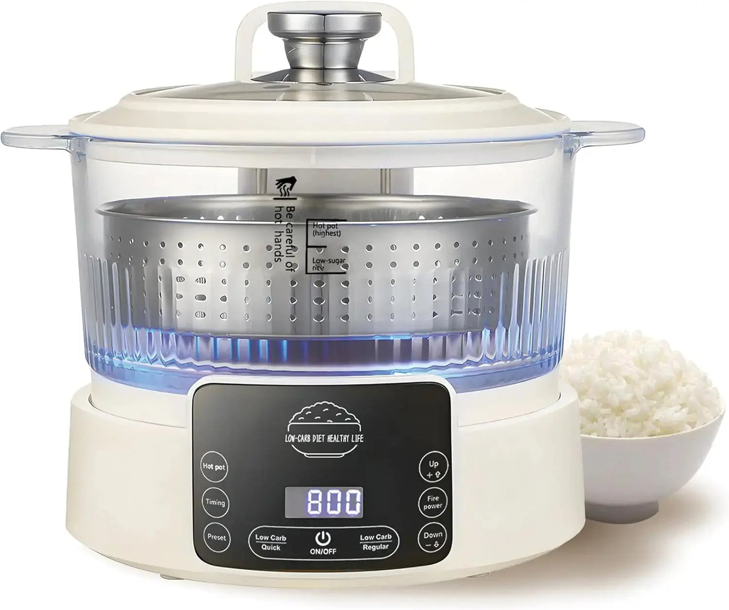 3L Multifunction Rice Cooker comfydesigners