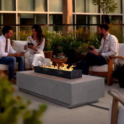 The Table That Brings Everyone Together — 48" 3-in-1 Propane Fire Pit Table with Griddle & 50,000 BTU comfydesigners