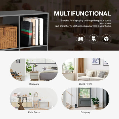 One Shelf. Every Room. Endless Possibilities. — Modular Cube Storage Organizer, 6, 8 & 9-Cube Configurations comfydesigners