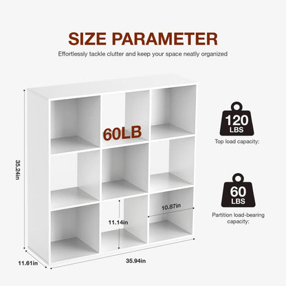 One Shelf. Every Room. Endless Possibilities. — Modular Cube Storage Organizer, 6, 8 & 9-Cube Configurations comfydesigners